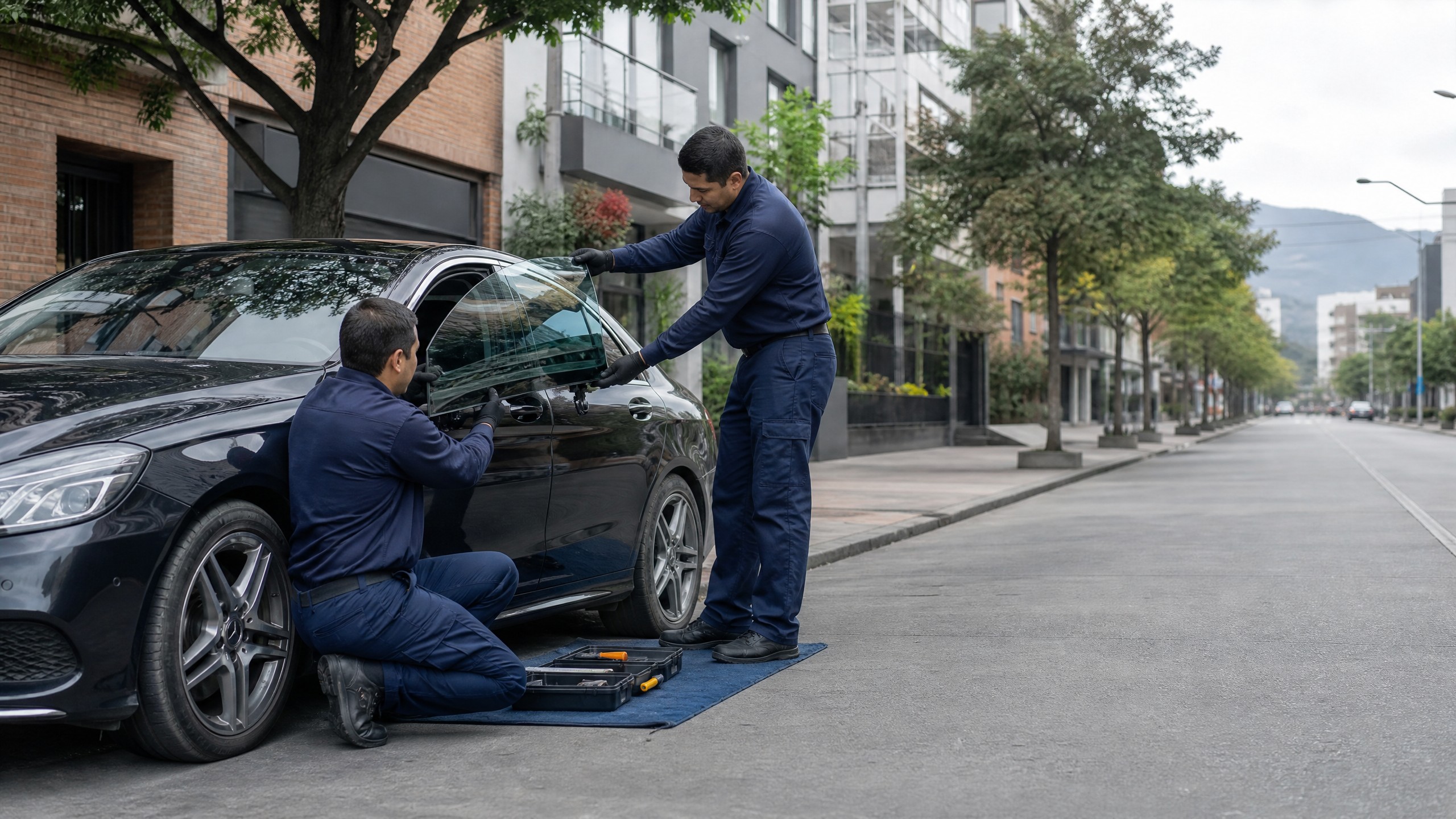 Servicio a domicilio de cambio de vidrio en Bogotá